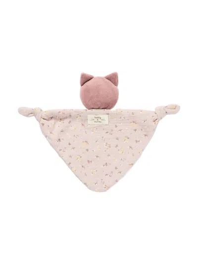 Teddy & Minou Pure Cotton Comforter In Pink