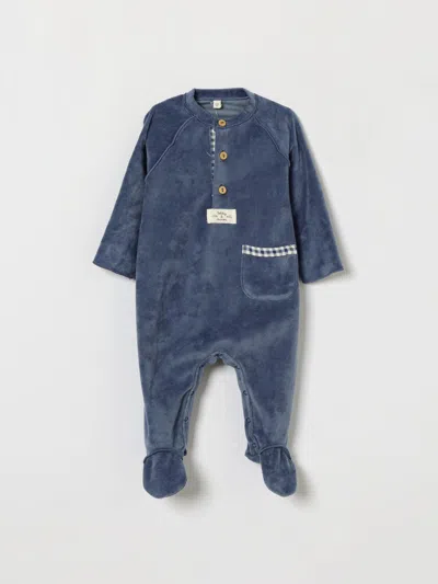 Teddy & Minou Babies'  Romper Kids Color Blue