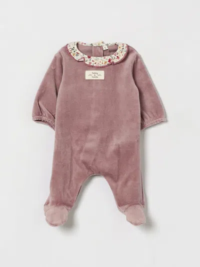 Teddy & Minou Babies'  Romper Kids Color Pink