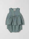 TEDDY & MINOU ROMPER TEDDY & MINOU KIDS COLOR GREEN,F31179012