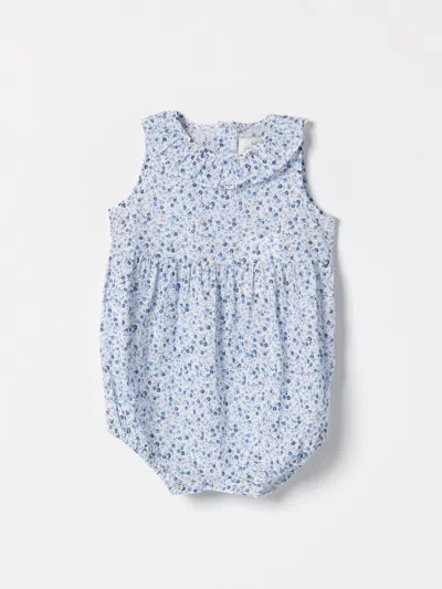 Teddy & Minou Babies' Romper  Kids Color Sky In Himmelblau