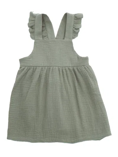 Teddy & Minou Kids'  Vestito S/manica In Green