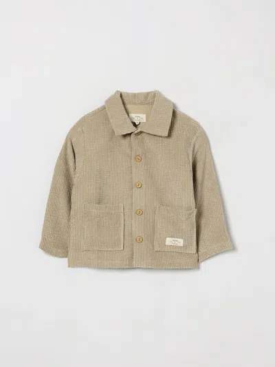 Teddy & Minou Babies'  Shirt Kids Color Beige In Green