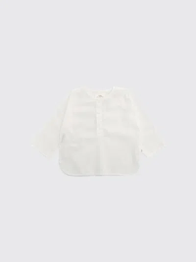 Teddy & Minou Babies' Teddy &amp; Minou Shirt Kids  In White