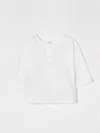 Teddy & Minou Shirt  Kids Color Milk In Milk