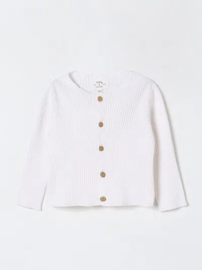Teddy & Minou Babies' Sweater  Kids Color White In Weiss