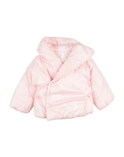 Teddy & Minou Babies'  Toddler Girl Puffer Light Pink Size 3 Polyamide