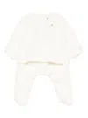 Teddy & Minou Tutina Pajamas Set In White