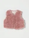 Teddy & Minou Vestcoat  Kids Color Blush Pink In Pink