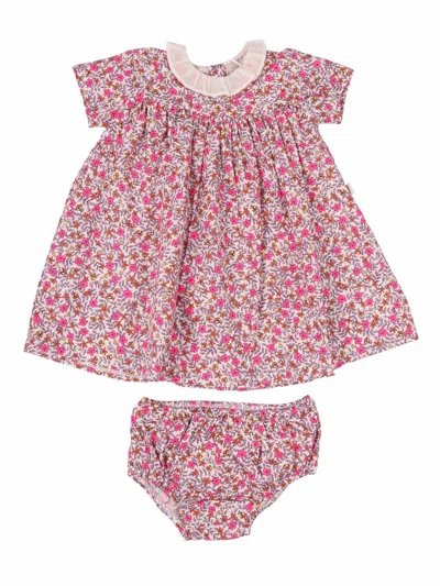 Teddy & Minou Kids'  Vestito M/corta In Pink