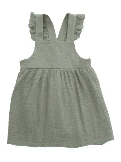 Teddy & Minou Kids'  Vestito S/manica In Green