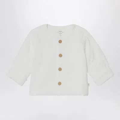 TEDDY & MINOU WHITE COTTON JACKET