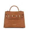 Teddy Blake Ava Croco Gold 9" In Yellow