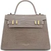 Teddy Blake Ava Croco Gold 11" In Beige