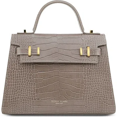 Teddy Blake Ava Croco Gold 11" In Beige