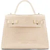 Teddy Blake Ava Croco Gold 11" In Cream