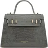 Teddy Blake Ava Croco Gold 11" In Grey