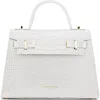 Teddy Blake Ava Croco Gold 11" In White