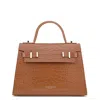 Teddy Blake Ava Croco Gold 11" In Yellow