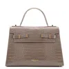 Teddy Blake Ava Croco Gold 14" In Beige