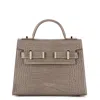 Teddy Blake Ava Croco Gold 9" In Beige
