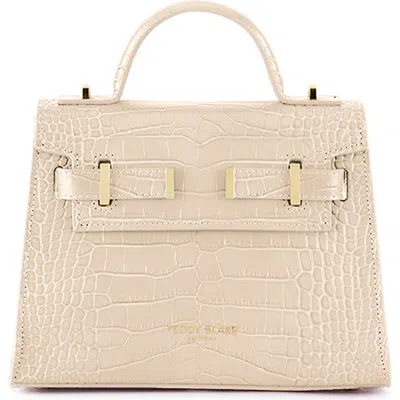 Teddy Blake Ava Croco  9" In Cream