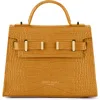 Teddy Blake Ava Croco  9" In Dark Yellow
