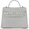 Teddy Blake Ava Croco 9" In Light Grey