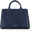 Teddy Blake Bella Croco 12" In Dark Blue