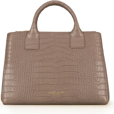 Teddy Blake Bella Croco 12" In Light Beige