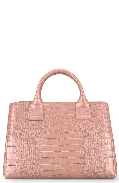 Teddy Blake Bella Croco 12" In Nudepink