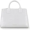 Teddy Blake Bella Croco 12" In White