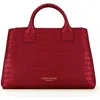 Teddy Blake Bella Croco 12" In Dark Red
