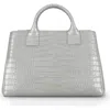 Teddy Blake Bella Croco 15" In Lightgrey