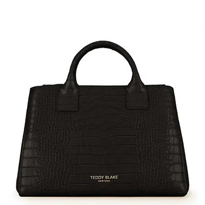 Teddy Blake Bella Croco 15" In Black&red