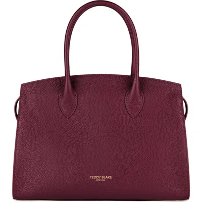 Teddy Blake Claire Stampato 14" In Burgundy