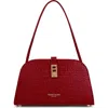 Teddy Blake Dana Croco 11" In Dark Red