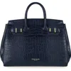 Teddy Blake Gigi Croco 13" In Blue Jeans
