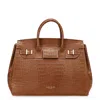 Teddy Blake Gigi Croco Gold 13" In Brown