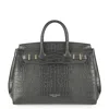 Teddy Blake Gigi Croco Gold 13" In Grey