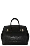 Teddy Blake Gigi Croco Gold 11" In Black