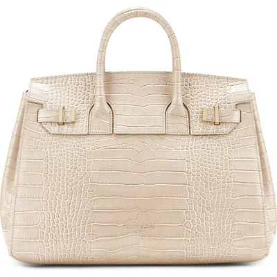 Teddy Blake Gigi Croco Gold 13" In Cream