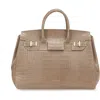 Teddy Blake Gigi Croco Gold 13" In Dark Beige