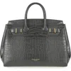 Teddy Blake Gigi Croco Gold 13" In Dark Grey