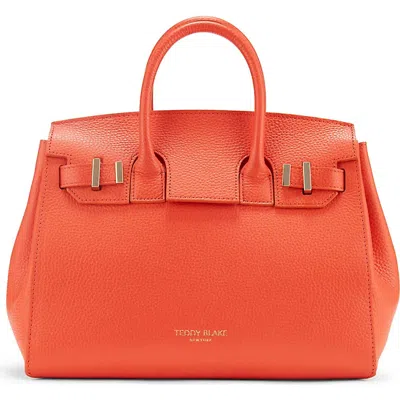 Teddy Blake Gigi Stampatto  11" In Coral Red