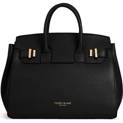 Teddy Blake Gigi Stampatto Gold 11" In Black&red