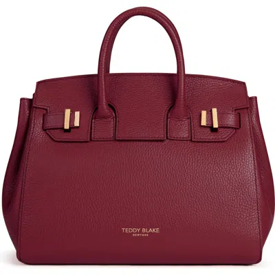 Teddy Blake Gigi Stampatto 11" In Dark Red