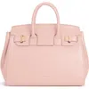 Teddy Blake Gigi Stampatto Gold 11" In Light Pink