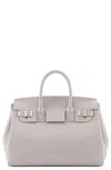 Teddy Blake Gigi Stampatto Gold 13" In Grey