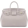 Teddy Blake Gigi Stampatto Gold 13" In Light Grey